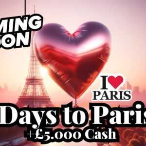 ❤️7 Days - Dream Vacation to Paris for 2 + 5,000 Poket Money ❤️